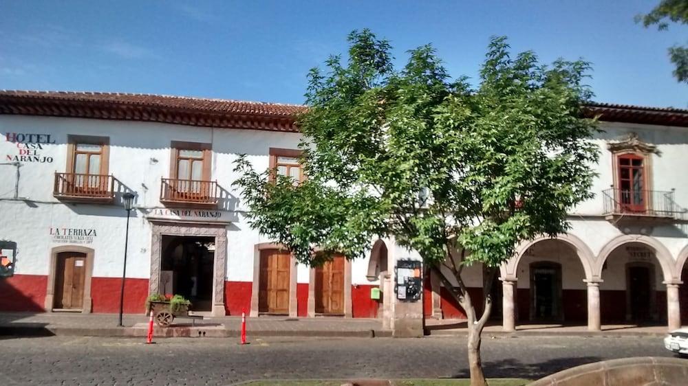 Hotel Casa del Naranjo Patzcuaro Bagian luar foto